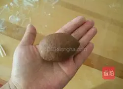 Illustration of how to make cartoon cocoa steamed buns 12