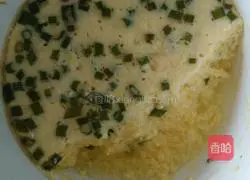 Illustration of how to make corn and egg custard 10