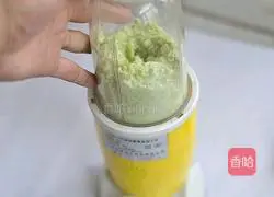 Illustration of how to make edamame porridge 4