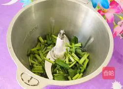 Illustration of how to make mango spinach dumpling soup 3