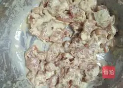 Illustration of how to make pork slices 3