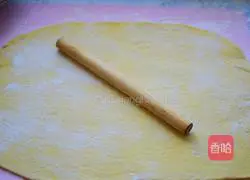 Pumpkin flower rolls Illustration of how to do it 4