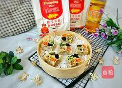 Illustration of how to make delicious Sixi dumplings 20