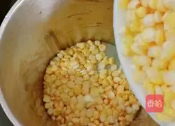 Illustration of how to make millet corn juice 4