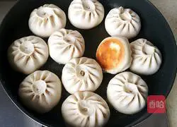 Illustration of making fried dough buns 20