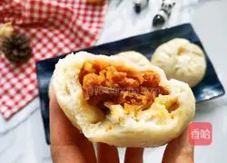 Illustration of how to make carrot vermicelli and meat buns 17