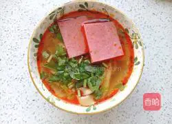 Illustration of Spicy Noodle Soup 5