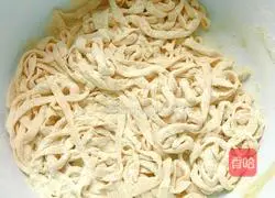 Illustration of whole wheat egg hand-made noodles 10