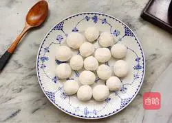 Illustration of making glutinous rice balls 22
