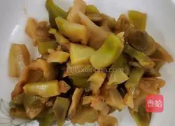 Illustration of how to make mustard pork noodles 3