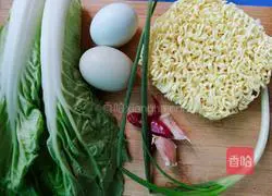 How to make fried noodles with eggs 1