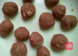 Codonopsis and Astragalus Illustration of how to make meatball soup 6