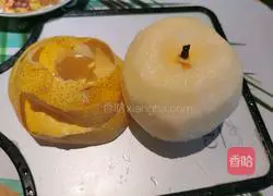 Illustration of how to make hawthorn and snow pear soup 4