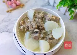 Illustration of how to make radish and pork ribs soup 5