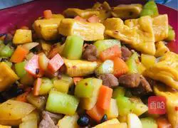 Illustration of how to make stir-fried noodles with mixed vegetables 19