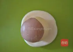 Illustration of how to make cute pudding buns 5