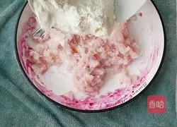 Illustration of how to make purple sweet potato and yam steamed buns 7