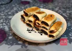 Illustration of how to make bean paste snacks 8