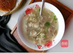 Illustration of how to make mutton soup 12