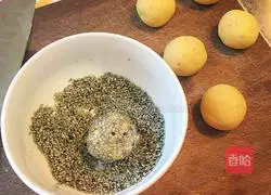 Handmade snacks - sesame balls (air fryer version) illustration 5