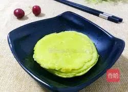 Baby Illustration of how to make complementary vegetable pancakes 10