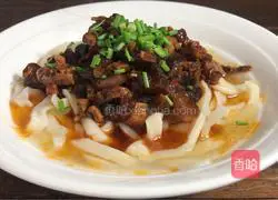 Illustration of handmade noodles 15