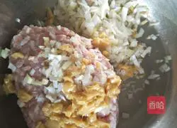 Illustration of how to make beans, spring bamboo shoots, and pork dumplings 4