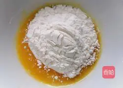 Illustration of how to make bacon and egg pancakes 3