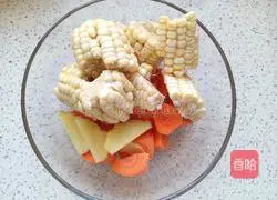 Carrot corn bone soup recipe 4
