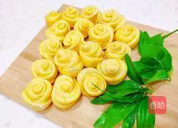 Illustration of how to make a bouquet of yellow flowers 20