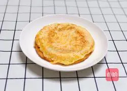 Illustration of how to make carrot and egg pancakes 7