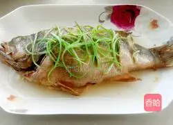 Illustration of how to make steamed seabass 5