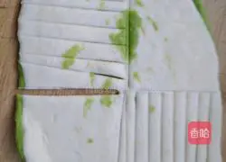 Illustration of how to make fancy pastry green buns 4