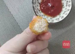 Illustration of how to make chicken popcorn 10