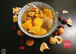 Recipe for Sea Coconut Chestnut Coconut Milk Papaya Seed Chicken Soup 9