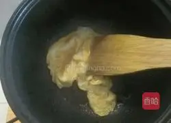 Illustration of how to make ham and egg fried noodles 6