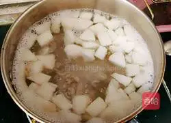 Guava and papaya sweet soup recipe 6