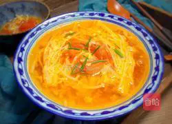 Enoki mushroom tomato and egg soup recipe 15