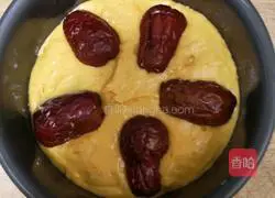 Illustration of how to make pumpkin hair cake 9