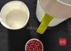 Red bean paste drink (soy milk machine version) illustration 1