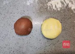 Pumpkin Cocoa Flower Steamed Buns Recipe Illustration 5