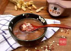 Red bean barley and lily soup recipe 6