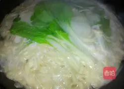 Handmade Illustration of how to make fried noodles 11