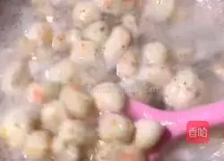 Illustration of how to make healthy vegetable shrimp balls 10