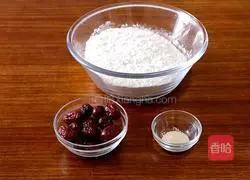 Illustration of how to make jujube steamed buns 1