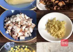 Illustration of how to make Shaomai 1