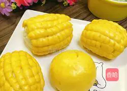 Illustration of how to make simulated corn buns 11