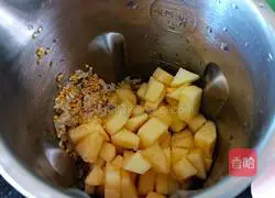 Illustration of how to make stomach-nourishing apple rice cereal 7
