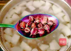 Honey Sydney Rose Illustration of how to make scented tea 5