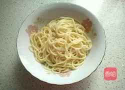 Illustration of hot dry noodles 13